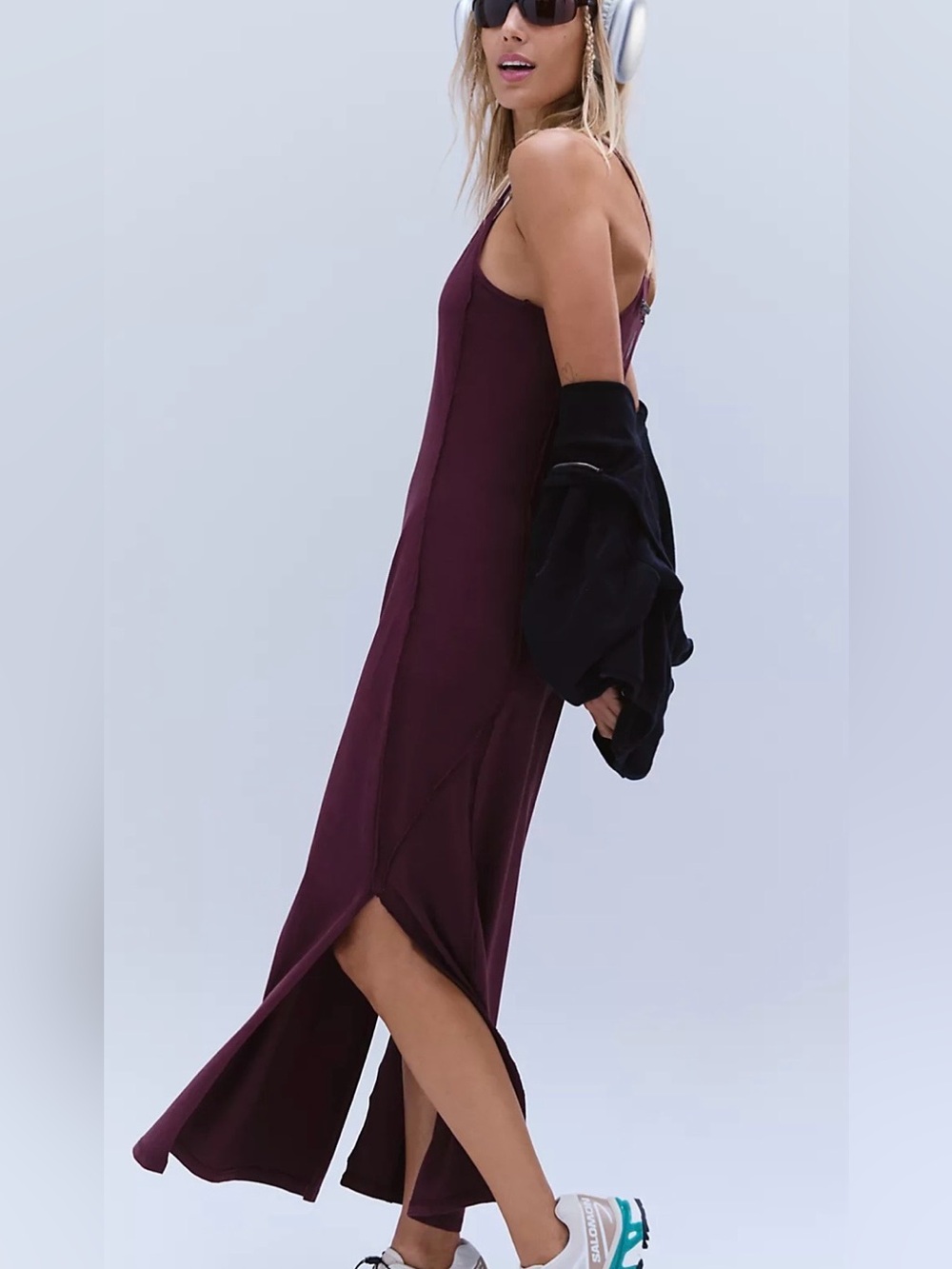 FP Movement by Free People Hot Shot Surf Dress in Dark Espresso